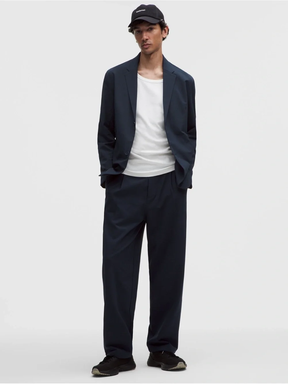 lululemon Men’s New Venture Button-Front Blazer (True Navy)